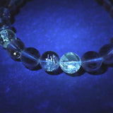 オイルインクォーツ  8mm玉ブレスレット 17.3g (ID:64145)