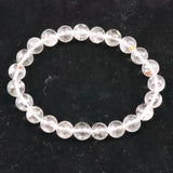 オイルインクォーツ  8mm玉ブレスレット 17.3g (ID:64145)