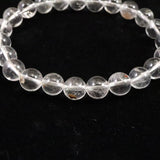 オイルインクォーツ  8mm玉ブレスレット 17.3g (ID:64145)