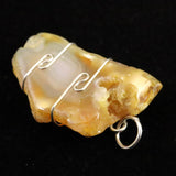 H&E社　ニュージーランド産カーネリアン（AZOZEO)　ペンンダントトップ 8.6g (ID:64261)