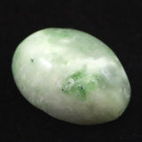 日高翡翠（ホワイトグリーン） 18mm オーバル ルース 3.46g (ID:64416)