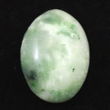 日高翡翠（ホワイトグリーン） 18mm オーバル ルース 3.46g (ID:64416)