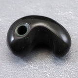 隠岐の島 黒曜石 21mm勾玉 ディレクトリカード付 3.2g (ID:64430)
