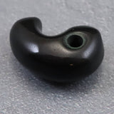 隠岐の島 黒曜石 21mm勾玉 ディレクトリカード付 3.2g (ID:64430)