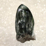 セラフィナイト クリノクロア 49mm原石 一部磨き 47g (ID:64563)