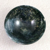 インド産 モスアゲート（苔瑪瑙） 95mmボウル 160g (ID:64676)