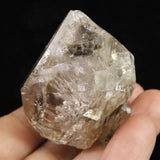 米国NY州産 ハーキマーダイヤモンド AA 51mm原石 結晶 レインボー 81.7g (ID:64725)