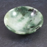 ミャンマー産 グリーン翡翠 ヒスイ 56mm小皿 31.5g (ID:64750)