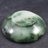 ミャンマー産 グリーン翡翠 ヒスイ 56mm小皿 31.5g (ID:64750)