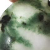 ミャンマー産 グリーン翡翠 ヒスイ 56mm小皿 31.5g (ID:64750)