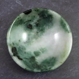 ミャンマー産 グリーン翡翠 ヒスイ 56mm小皿 31.5g (ID:64750)