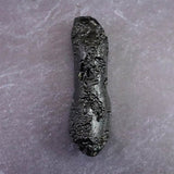 チベタンテクタイト 74mm 原石  45.9g (ID:64833)