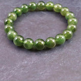 ベスビアナイト アイドクレース 10mm玉ブレスレット 36.4g  (ID:65043)