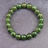 ベスビアナイト アイドクレース 10mm玉ブレスレット 36.4g  (ID:65043)