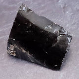 隠岐の島 黒曜石 38mm原石 カット ディレクトリカード付 30.9g (ID:65057)