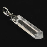 米国アーカンソー州産 水晶 28mm原石ペンダントトップ 1.7g (ID:65071)