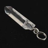 米国アーカンソー州産 水晶 28mm原石ペンダントトップ 1.7g (ID:65071)