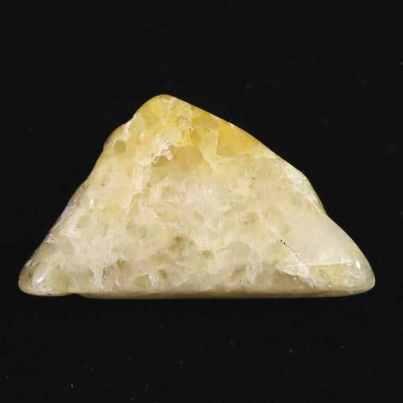 H&E社 ヒマラヤゴールドアゼツライト（AZOZEO) 24mmタンブル 証明書付 7.2g (ID:65164)