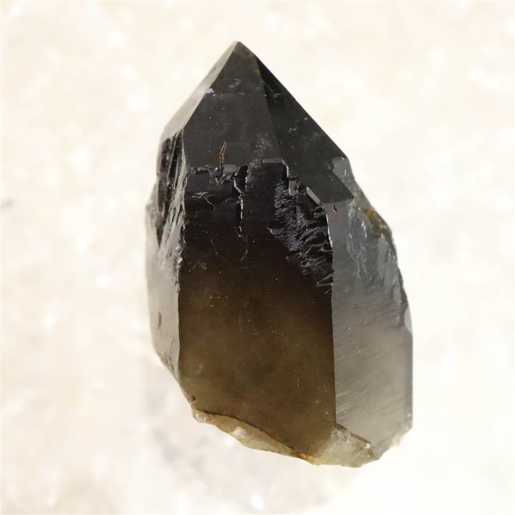 岐阜県中津川市蛭川産 黒水晶（モリオン）30mm 原石 カテドラル 13.0g