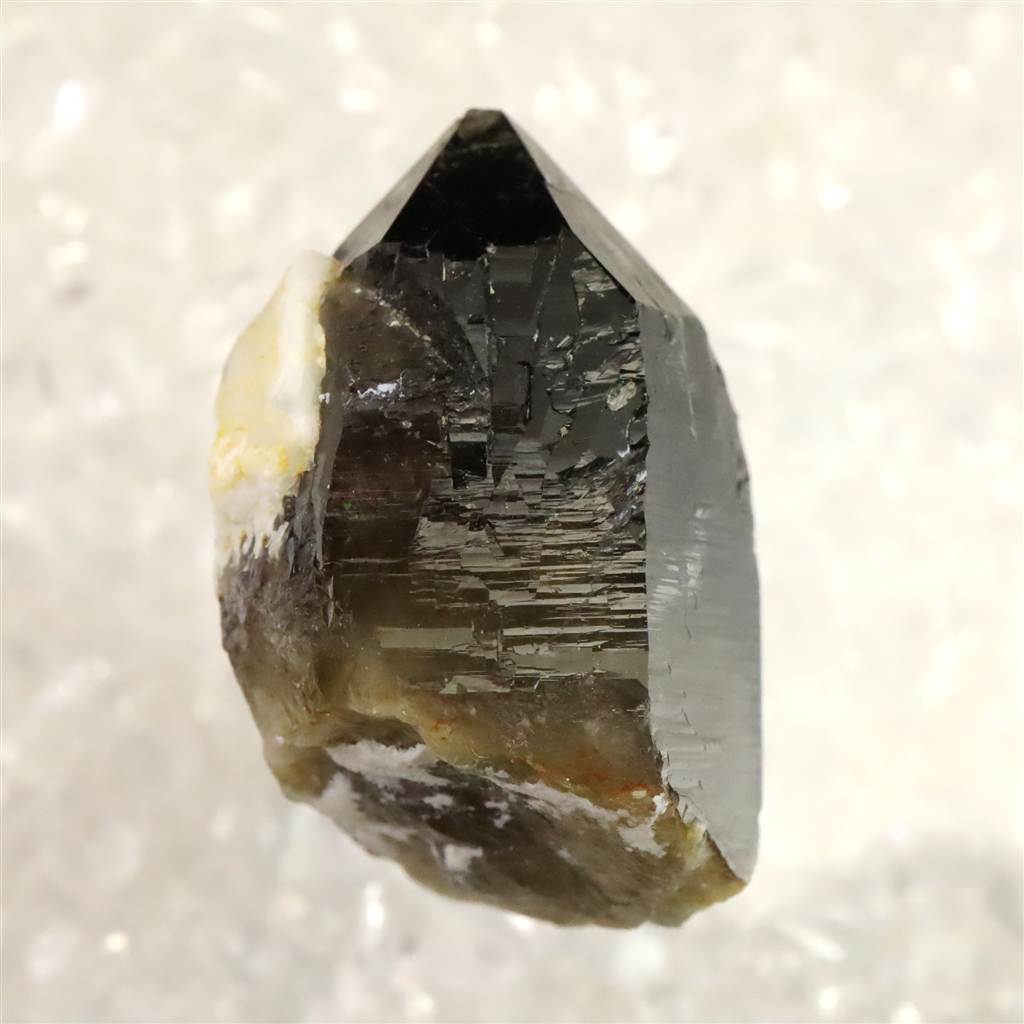 爆アレ❗️モリオンカクタス スピリットクォーツ原石カクタスクォーツ黒水晶A1653 岐阜県中津川市蛭川産 黒水晶（モリオン）30mm 原石 カテドラル 13.0g