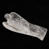ヒマラヤ水晶 マニカラン産  80mm エンジェル 天使 置物 73.2ｇ (ID:65505)