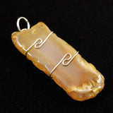 H&E社　ニュージーランド産カーネリアン（AZOZEO)　ペンンダントトップ 9.7g (ID:65512)