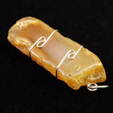 H&E社　ニュージーランド産カーネリアン（AZOZEO)　ペンンダントトップ 9.7g (ID:65512)