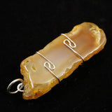 H&E社　ニュージーランド産カーネリアン（AZOZEO)　ペンンダントトップ 9.7g (ID:65512)