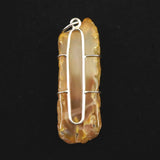 H&E社　ニュージーランド産カーネリアン（AZOZEO)　ペンンダントトップ 9.7g (ID:65512)