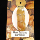 H&E社　ニュージーランド産カーネリアン（AZOZEO)　ペンンダントトップ 9.7g (ID:65512)