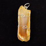 H&E社　ニュージーランド産カーネリアン（AZOZEO)　ペンンダントトップ 9.7g (ID:65512)