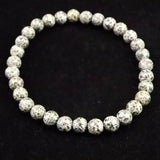 H&E社 ガーディアナイト（AZOZEO) 6mm玉ブレスレット 証明書付 8.5g　 (ID:65560)