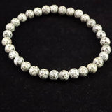 H&E社 ガーディアナイト（AZOZEO) 6mm玉ブレスレット 証明書付 8.5g　 (ID:65560)