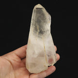 高千穂天岩戸水晶 AAA 126mm原石 貫入 レコードキーパー ディレクトリーカード付 247.5g (ID:65574)