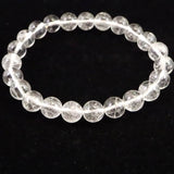 H&E社 サチャロカ アゼツライト（AZOZEO) 8mm玉ブレスレット 証明書付 18.9g (ID:65633)