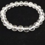 H&E社 サチャロカ アゼツライト（AZOZEO) 8mm玉ブレスレット 証明書付 18.9g (ID:65633)