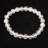 H&E社 サチャロカ アゼツライト（AZOZEO) 8mm玉ブレスレット 証明書付 18.9g (ID:65633)