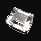 レムリアンシード SA  20mmステップカット ペンダントトップ 9.8g (ID:65703)