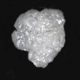 天然 ダイヤモンド ホワイト グレー　5.2ｍｍ原石  0.54ct (ID:65886)