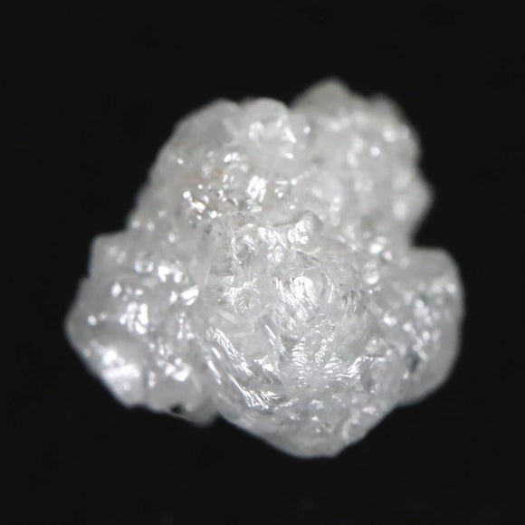 天然 ダイヤモンド ホワイト グレー　5.2ｍｍ原石  0.54ct (ID:65886)