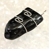 H&E社　チベタンテクタイト 原石 ペンダントトップ 6.6g (ID:65984)