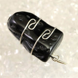 H&E社　チベタンテクタイト 原石 ペンダントトップ 6.6g (ID:65984)