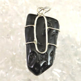 H&E社　チベタンテクタイト 原石 ペンダントトップ 6.6g (ID:65984)