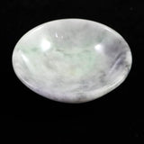 ミャンマー産 グリーン翡翠 ヒスイ 56mm小皿 42.7g (ID:65988)