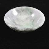 ミャンマー産 グリーン翡翠 ヒスイ 56mm小皿 42.7g (ID:65988)