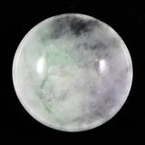 ミャンマー産 グリーン翡翠 ヒスイ 56mm小皿 42.7g (ID:65988)