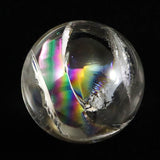 アイリスクォーツ レインボー水晶　32mmスフィア 水晶玉 45.1g (ID:66475)