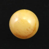 H&E社 サチャロカイエロー アゼツライト　15mmスフィア 証明書付 4.8g (ID:66561)