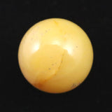 H&E社 サチャロカイエロー アゼツライト　15mmスフィア 証明書付 4.8g (ID:66561)
