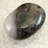 インド産　モスアゲート　パームストーン 76.0g (ID:66658)